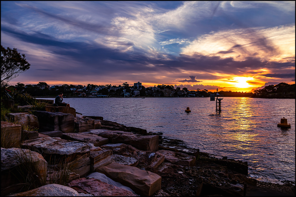 Sunset Swim at Barangaroo