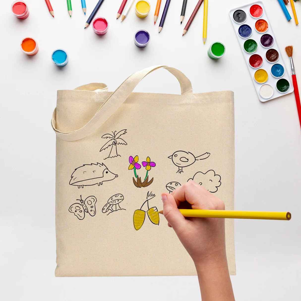 DIY Tote Bag & Pencil Case
