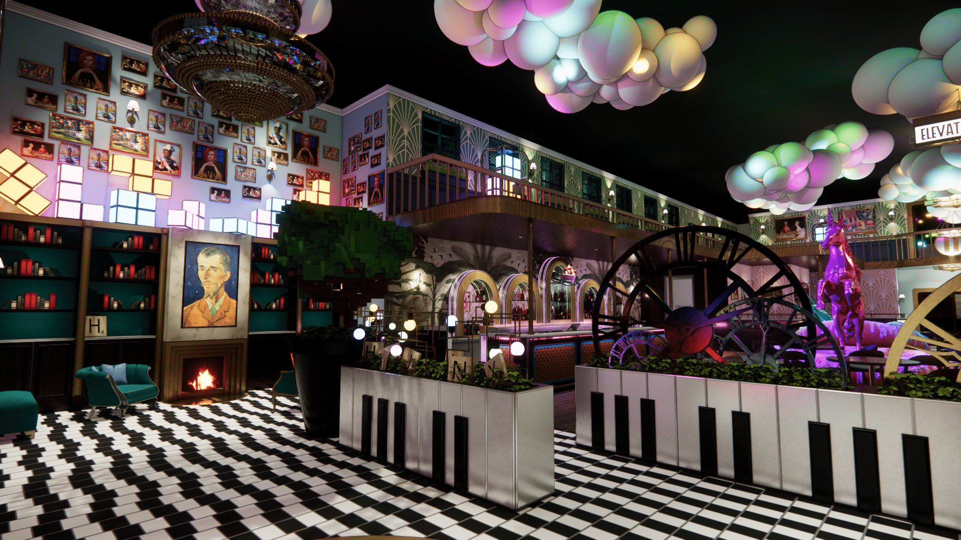 Hijinx Hotel Challenge Rooms