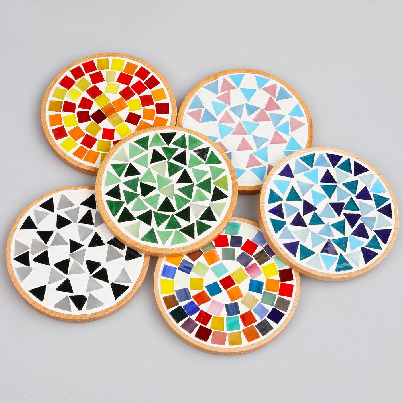 DIY Mosaic Coasters