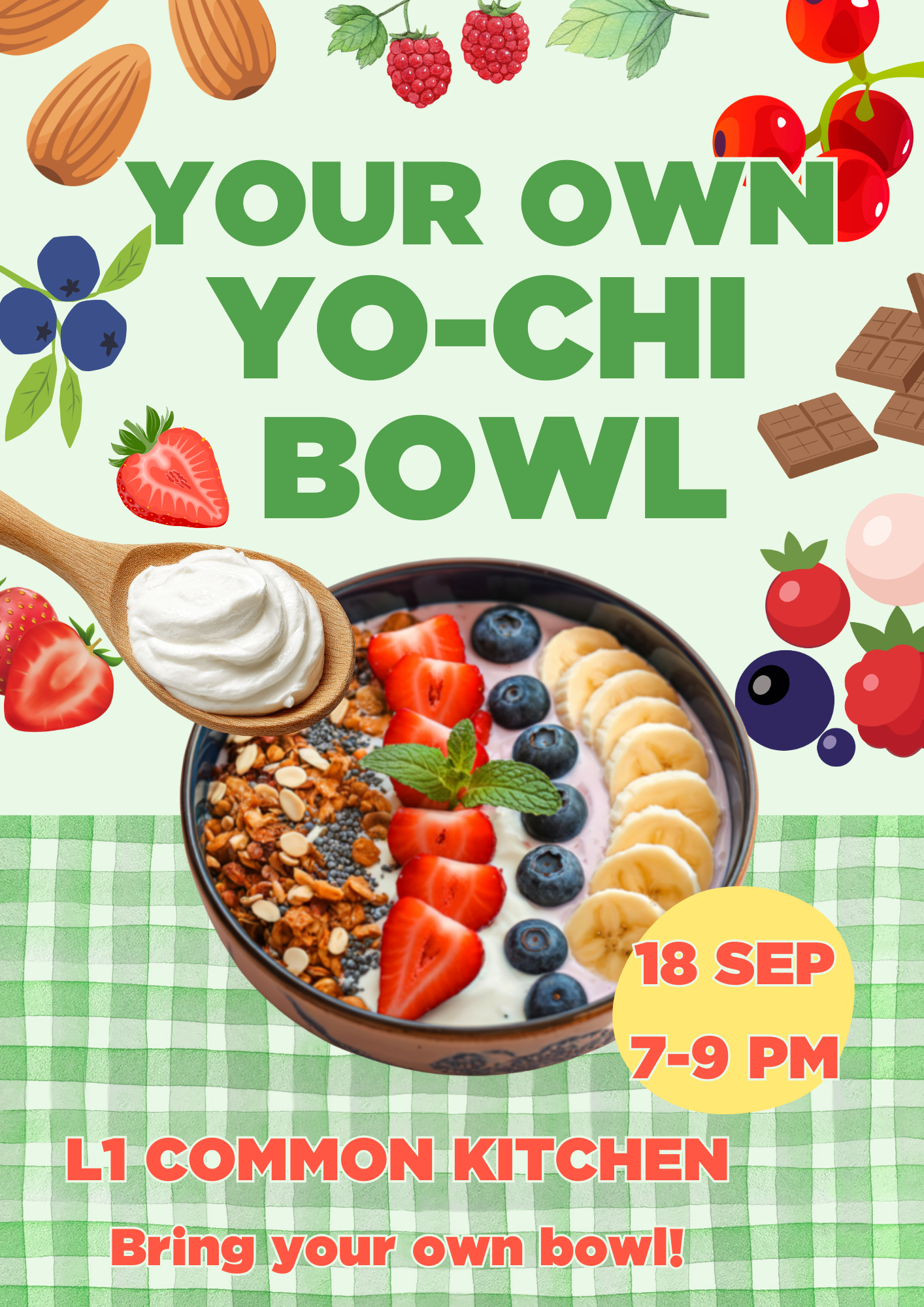 Make your own yo-chi bowl